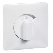Peha 00133211 STANDARD centraalplaat met knop Levend-wit Flitsaanbieding