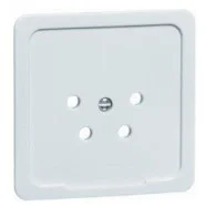 Peha 00142221 STANDARD centraalplaat voor nederlandse telefoon-wandcontactdoos Levend-wit Hete Deal