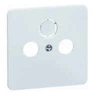 Koop Vandaag Peha 00142711 STANDARD centraalplaat voor COAX-antennecontactdozen Levend-wit
