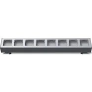 Seizoensaanbieding Gira 119826 Profiel 55 achtvoudig met bevestigingshoek Aluminium
