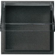 Korting Gira 040967 TX_44 Overgangsplaat met transparant klapdeksel Antraciet