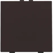 Niko 124-51001 Enkelvoudige drukknop voor Niko Home Control Dark brown Must-Have