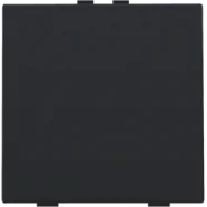 Niko 161-51001 Enkelvoudige drukknop voor Niko Home Control Black coated Korting