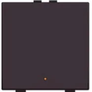 Seizoensaanbieding Niko 201-52001 Enkelvoudige drukknop met led