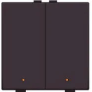 Niko 201-52002 Tweevoudige drukknop met led Weekendaanbieding
