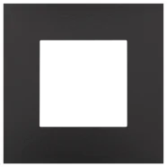 Niko 200-76100 eenvoudig afdekraam Pure Bakelite piano black Beperkt Aanbod