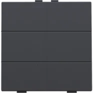 Niko 122-51006 Zesvoudige drukknop voor Niko Home Control Anthracite Korting