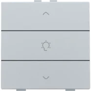 Niko 121-51043 Enkelvoudige dimbediening voor Niko Home Control Sterling Premium