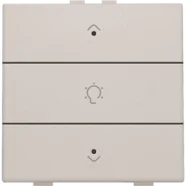 Niko 102-52043 Enkelvoudige dimbediening met leds voor Niko Home Control Light grey Superprijs
