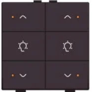 Niko 201-52046 Tweevoudige dimbediening met leds Populair