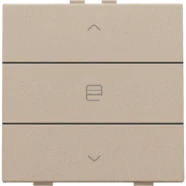 Veilige Betaling Niko 157-51033 Enkelvoudige motorsturingsbediening voor Niko Home Control Champagne coated