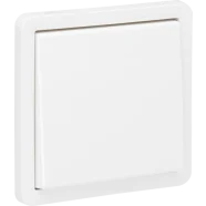 Niko 701-33000 Spuitwaterdichte, niet-verlichtbare drukknop 10 A/250 Vac met 4 aansluitklemmen en een N.O.- of N.G.-contact met schroefklemmen Wit Snelle Levering