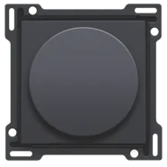 Niko 122-31000 Afwerkingsset voor draaiknopdimmer of snelheidsregelaar, Anthracite Flitsaanbieding