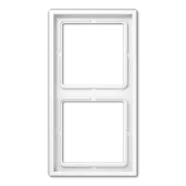Shop Nu Jung LS 982 WW LS 990 Afdekraam voor horizontale en verticale combinatie 2-voudig Alpine wit