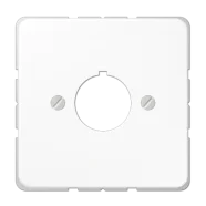 Koop Vandaag Jung CD 564 WW Afdekking voor apparaten met 22,5 mm Alpine wit