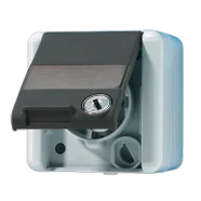 Veilige Betaling Jung 820 NAWSL Wandcontactdoos met beschermingscontact 16 A 250 V