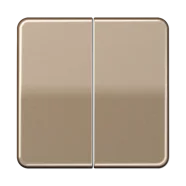 Jung CD 595 GB Schakelwip Goud-brons Beperkte Voorraad