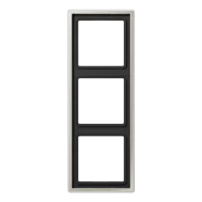 Jung ES 2983 LS 990 Afdekraam voor horizontale en verticale combinatie 3-voudig Edelstaal Aanbieding