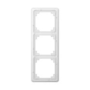 Jung CDP 583 WW Afdekraam voor horizontale en verticale combinatie 3-voudig Alpine wit Merkproduct