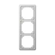 Uitverkoop Jung CDP 583 LG Afdekraam voor horizontale en verticale combinatie 3-voudig Lichtgrijs