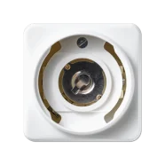 Jung 637-10 A WW Lichtsignaal (zonder lens) E-10-fitting Alpine wit Bestseller