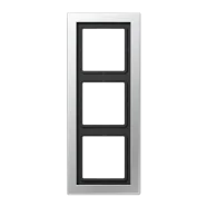 Jung ALD 2983 LS Design Afdekraam 3-voudig Alumnium Meest Verkocht