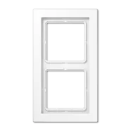 Hoge Kwaliteit Jung LSD 982 WW LS Design Afdekraam 2-voudig Alpine wit