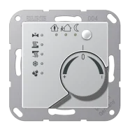 Jung A 2178 TS AL KNX kamerthermostaat Aluminium Must-Have