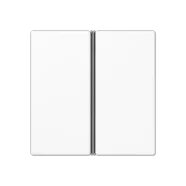 Op = Op Jung A 402 TSA WW Tasterset 2-voudig compleet Alpine wit