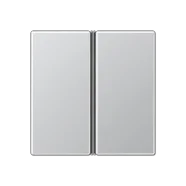 Snelle Levering Jung A 402 TSA AL Tasterset 2-voudig compleet Aluminium