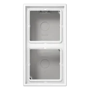 Jung LS 582 A WW LS Cube Opbouwkap 2-voudig Alpine wit Koop Online