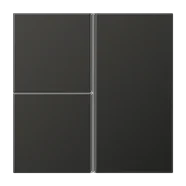 Laatste Kans Jung AL 2403 TSA AN Tasterset 3-voudig compleet Antraciet (gelakt aluminium)