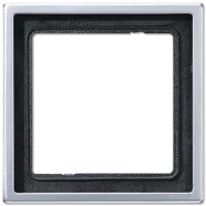 Lage Prijs Jung AL 2981 LS 990 Afdekraam voor horizontale en verticale combinatie 1-voudig Aluminium