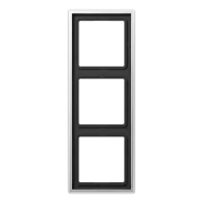 Jung AL 2983 LS 990 Afdekraam voor horizontale en verticale combinatie 3-voudig Aluminium Aanbieding