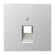 Jung AL 2969-1 UA Afdekking voor IAE/UAE-aansluitdoos Aluminium Dagaanbieding