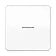 Koopje Jung CD 590 KO5 WW Schakelwip met lens Alpine wit