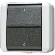 Jung 802 W Wipschakelaar 10 AX 250 V 2-polig Actieprijs