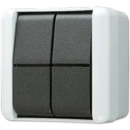 Jung 805 W Wipschakelaar 10 AX 250 V Serie Gratis Retour