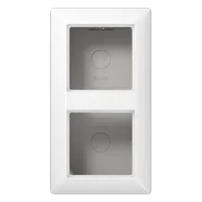 Jung AS 582 A WW AS 500 Opbouwkap 2-voudig Alpine wit Hoge Kwaliteit