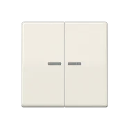 Jung AS 591-5 KO5BF Schakelwip voor serieschakelaar en dubbel-impulsdrukker met lens Wit (slagvast) Exclusieve Aanbieding