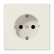 Jung LS 1520 N Wandcontactdoos met beschermingscontact Wit Gecertificeerd