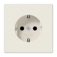 Koop Online Jung LS 1520 NKI Wandcontactdoos met beschermingscontact Wit (verhoogde aanrakingsveiligheid)