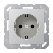 Laatste Kans Jung A 1520 N AL Wandcontactdoos Met beschermingscontact Aluminium