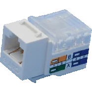 Radiall R280MOD803 Keystone jack Cat6 RJ45 Superprijs