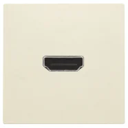 Niko 100-69417 Afwerkingsset met HDMI-naar-HDMI-aansluiting, cream Exclusieve Aanbieding