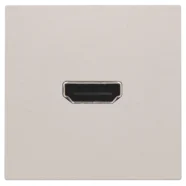Niko 102-69417 Afwerkingsset met HDMI-naar-HDMI-aansluiting, light grey Betaalbaar