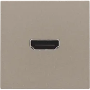 Populair Niko 123-69417 Afwerkingsset met HDMI-naar-HDMI-aansluiting, bronze coated