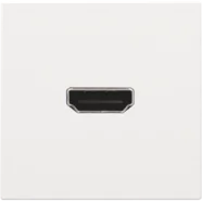 Op = Op Niko 154-69417 Afwerkingsset met HDMI-naar-HDMI-aansluiting, white coated