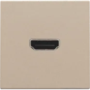 Niko 157-69417 met HDMI-naar-HDMI-aansluiting, champagne coated Lage Kosten