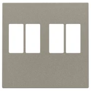 Lage Kosten Niko 123-69701 Afwerkingsset voor tweevoudige luidsprekeraansluiting, Bronze